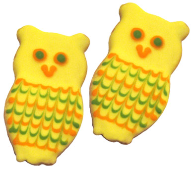 Owl Cookies - The Sugar Syndicate Chicago